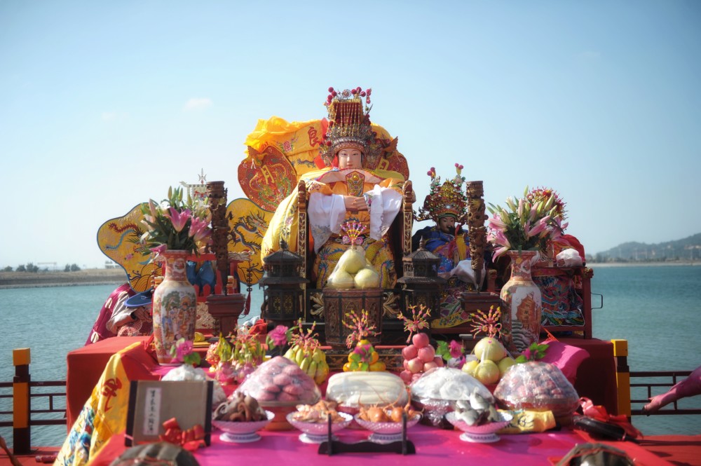 大日子海祭妈祖大典在北岸贤良港举行
