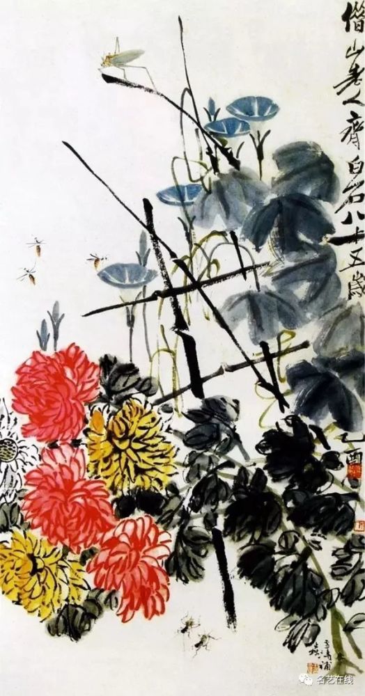 九九重阳|九九重阳，赏齐白石29幅菊酒延年益寿图！