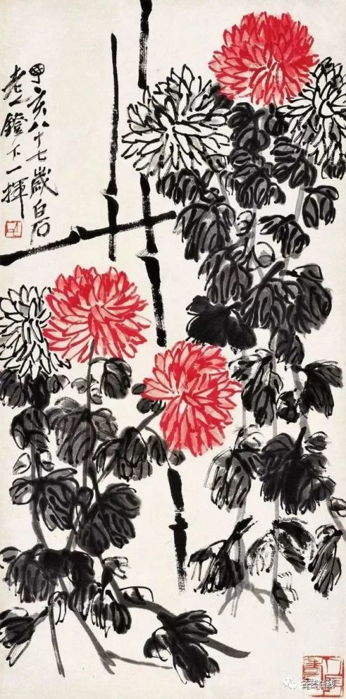 九九重阳|九九重阳，赏齐白石29幅菊酒延年益寿图！