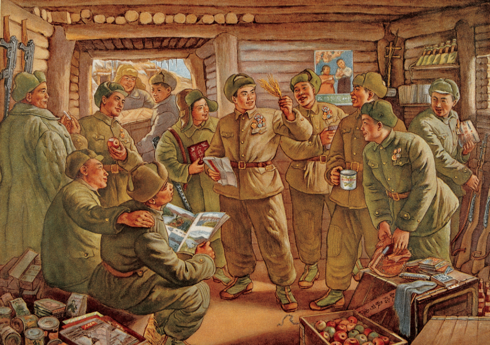 关于开展新年画工作的指示|抗美援朝中的新年画