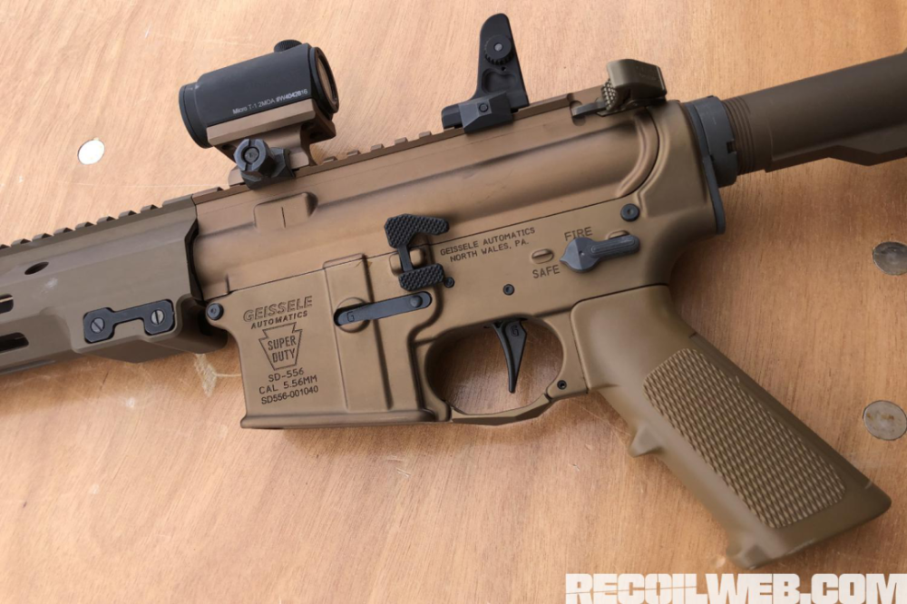 ar步枪上刺刀geissele发布王山之战珍藏系列山地步枪太有型