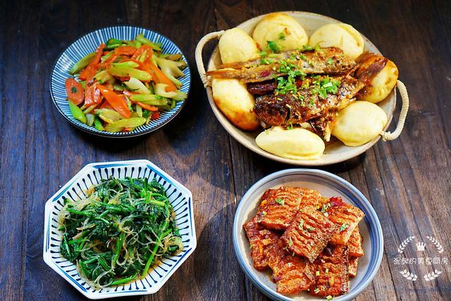 晒晒一家三口的晚餐,食材巧搭配,营养又美味,适合秋天吃