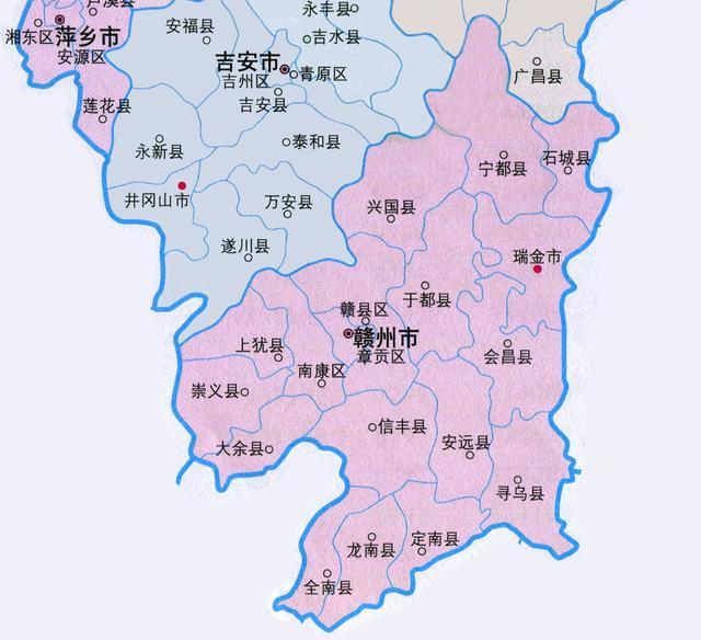 赣州18区县人口一览于都县112万南康区77万