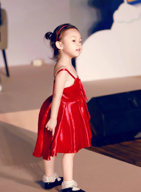 那么接下来我们就来说一下贾乃亮跟李小璐的女儿贾甜馨,对于这个小