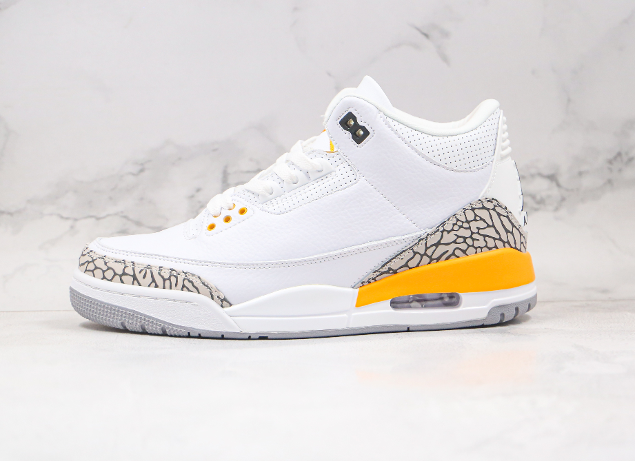 乔丹3代爆裂纹 aj3休闲运动篮球鞋 air jordan 3