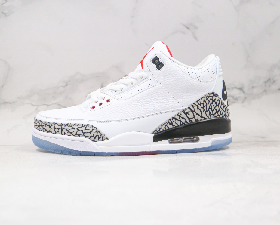 乔丹3代爆裂纹 aj3休闲运动篮球鞋 air jordan 3