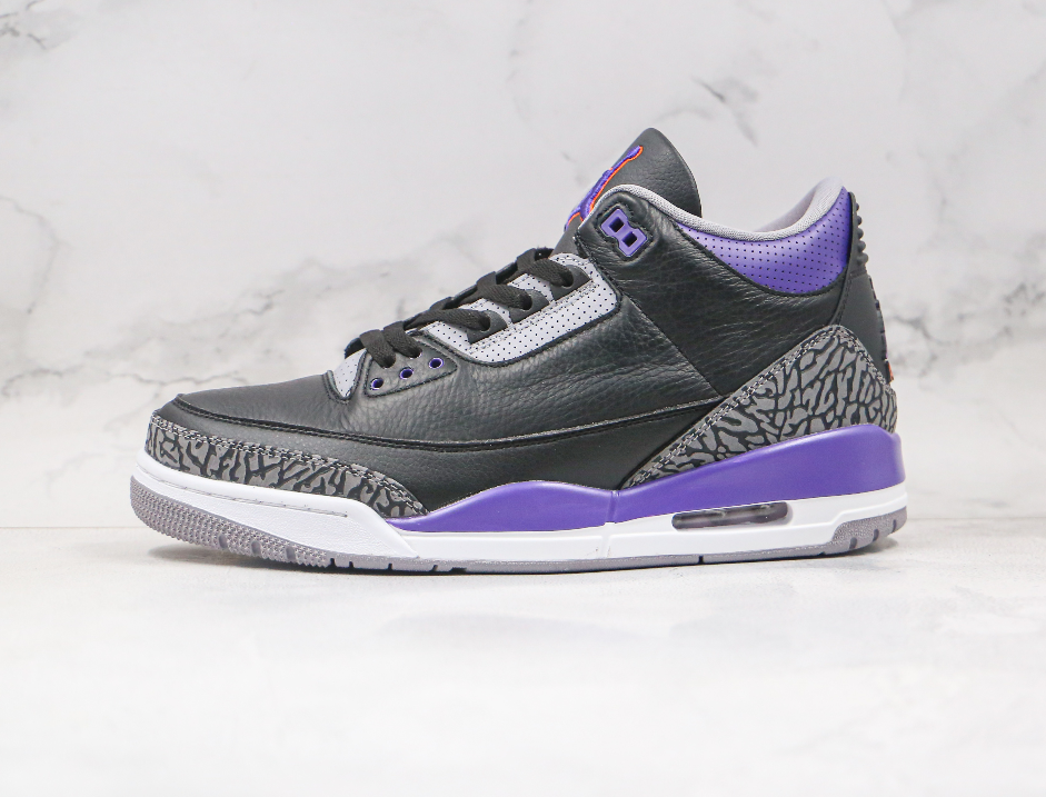 乔丹3代爆裂纹 aj3休闲运动篮球鞋 air jordan 3