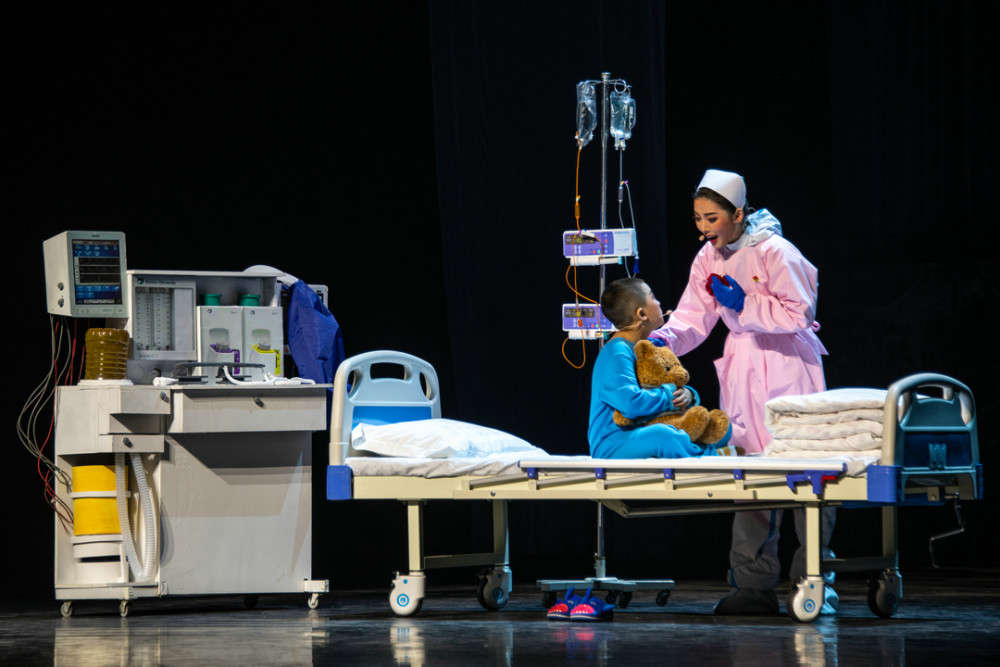 抗疫题材歌舞剧天使在沈阳上演