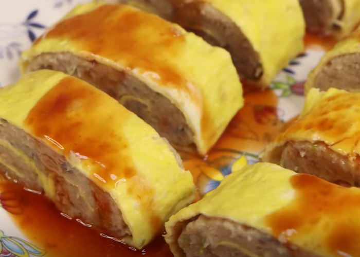 分享蛋皮肉卷的好吃做法,烹饪简单,肉嫩鲜香,不错的育儿美食