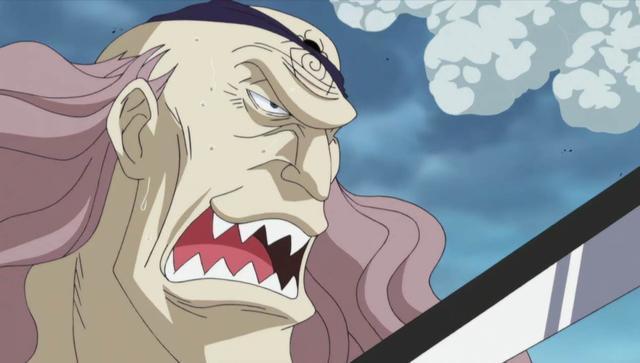 大漩涡蜘蛛也是旧时代的海贼团,与老爹相比,他的年龄应该是在40多岁