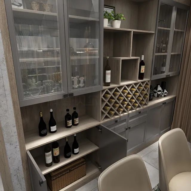 科德贝尔浮士德系列酒柜新品为空间缔造出丰富的层次感