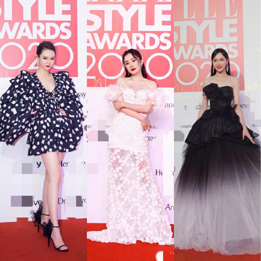 唐嫣|半个娱乐圈女星同场比美！唐嫣陶虹拔得头筹？张雪迎疑撞衫范冰冰