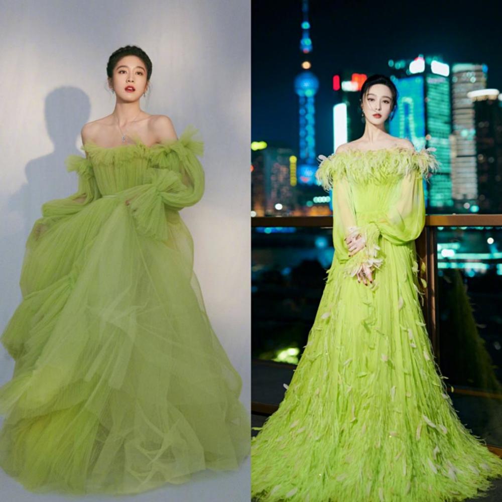 唐嫣|半个娱乐圈女星同场比美！唐嫣陶虹拔得头筹？张雪迎疑撞衫范冰冰