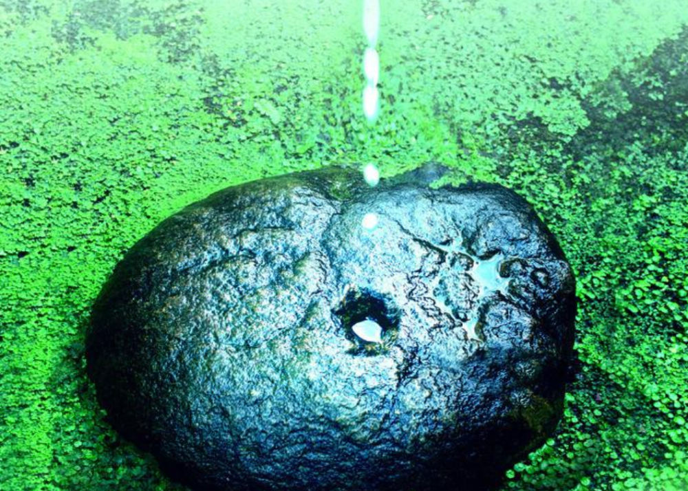 "滴水穿石",不是一滴水通过一下或几下的功夫就造就的,而是通过多少天