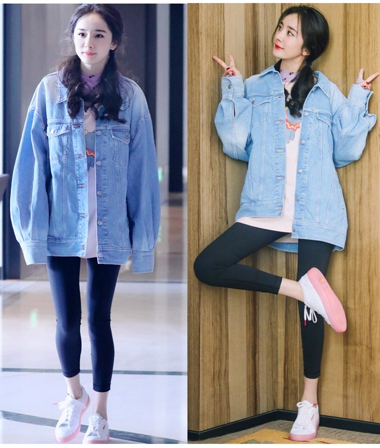 初冬这条秋裤开始火起来了,它叫"鲨鱼裤",杨幂超爱穿!_腾讯新闻