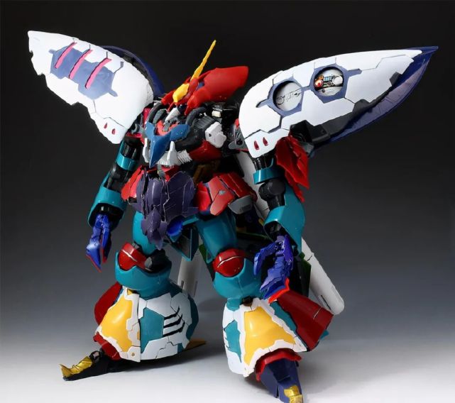 模玩控re1100比例绿鹦鹉混搭改造实验量产型卡碧尼