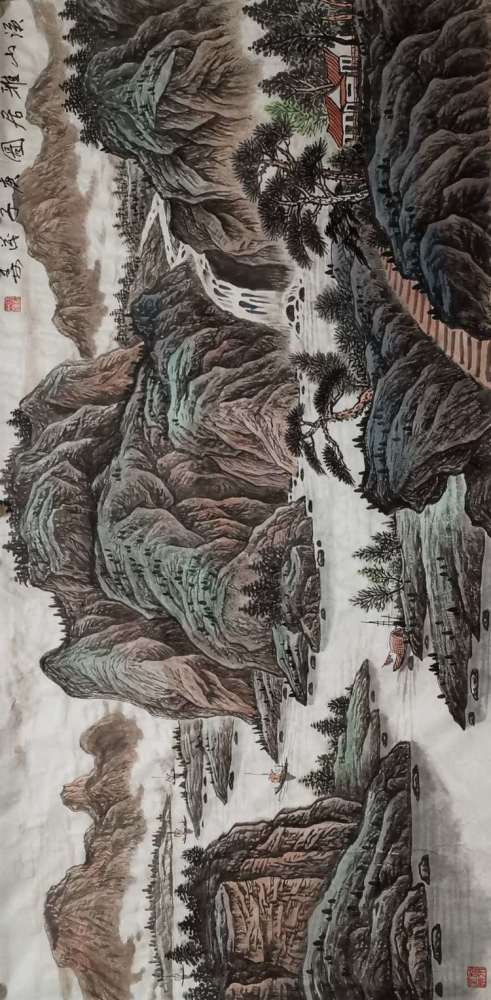 田茂森|画家田茂森作品欣赏