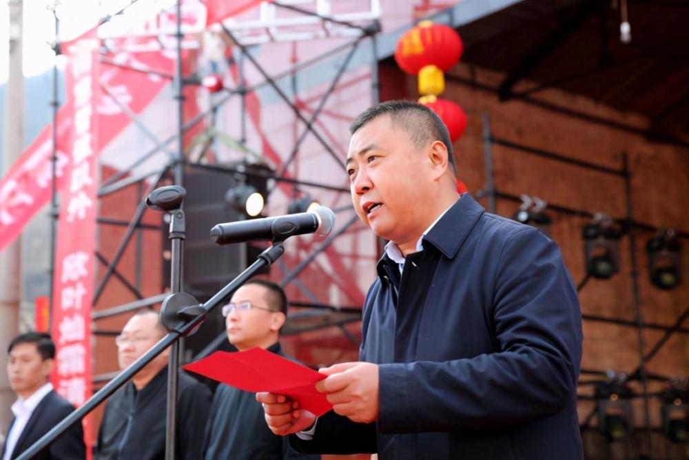 式的领导有盂县县委常委,县政府副县长连斌,盂县文化旅游局局长张瑞峰