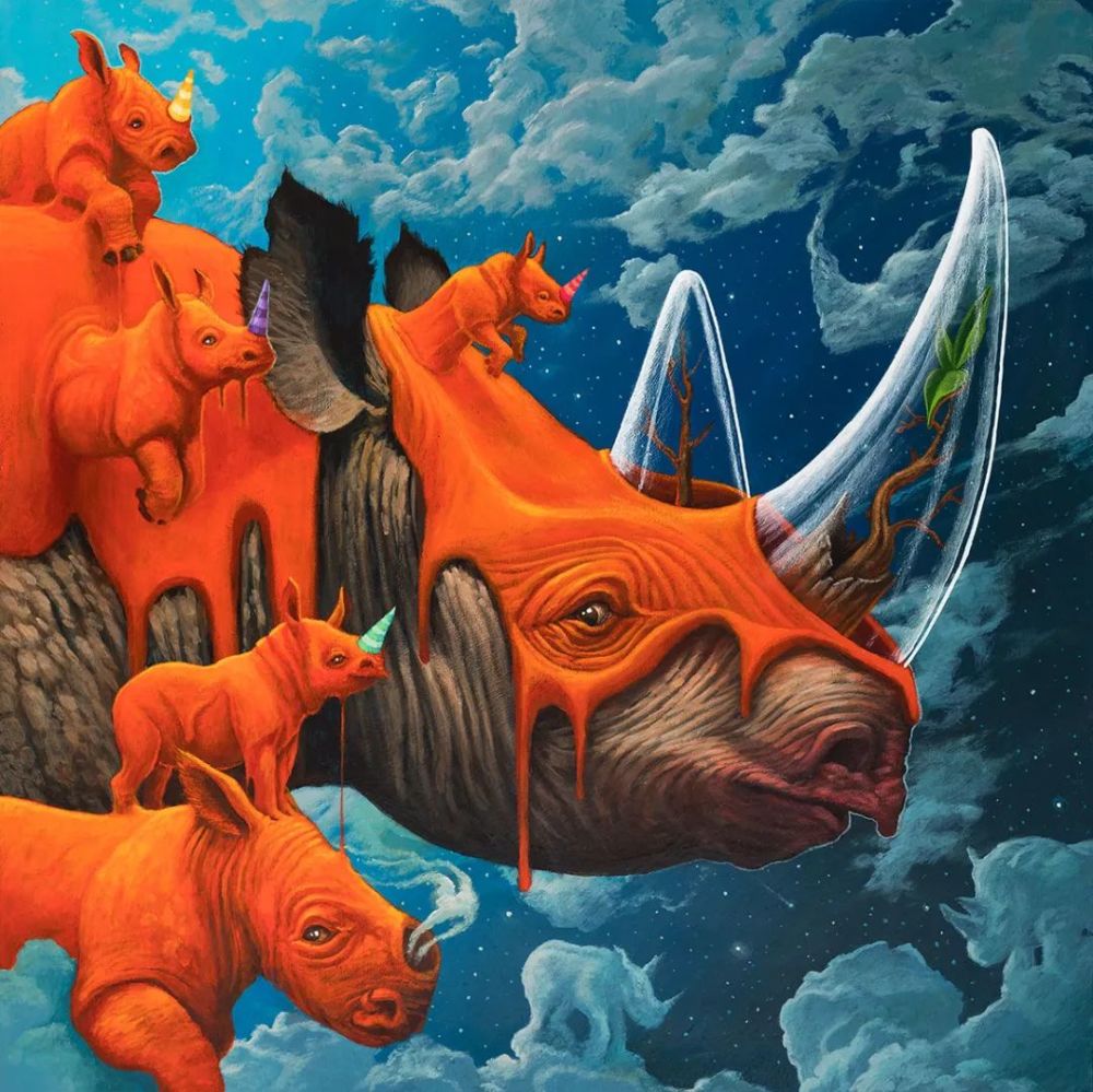 令人着迷!西班牙艺术家dulk的自然主义世界