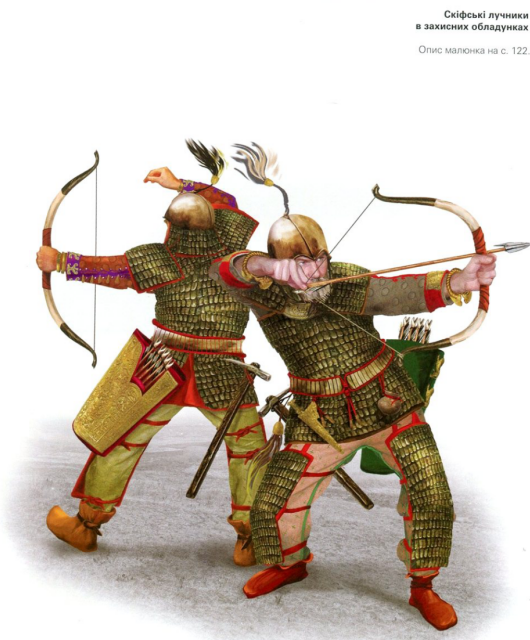 根据出土文物复原的斯基泰铠甲▲电影中的斯基泰重骑兵虽说历史上