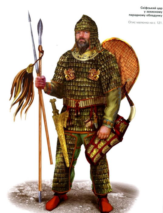 根据出土文物复原的斯基泰铠甲▲电影中的斯基泰重骑兵虽说历氏上