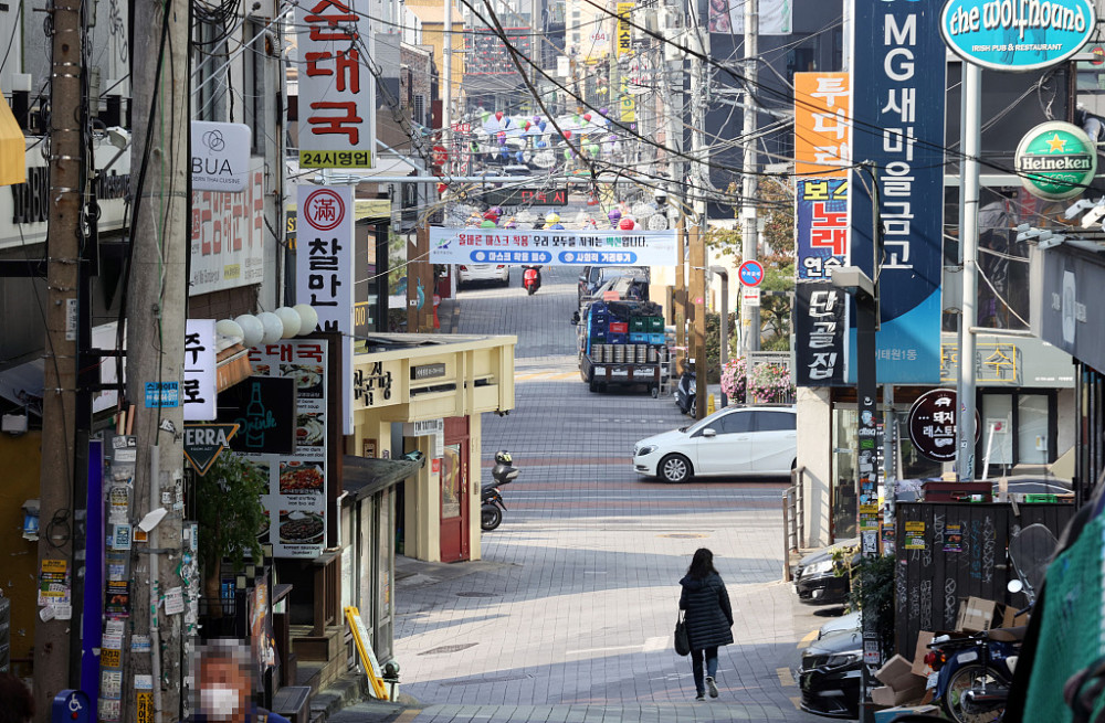 少了中國遊客萬聖節前韓國梨泰院冷冷清清曾爆發夜店集體感染