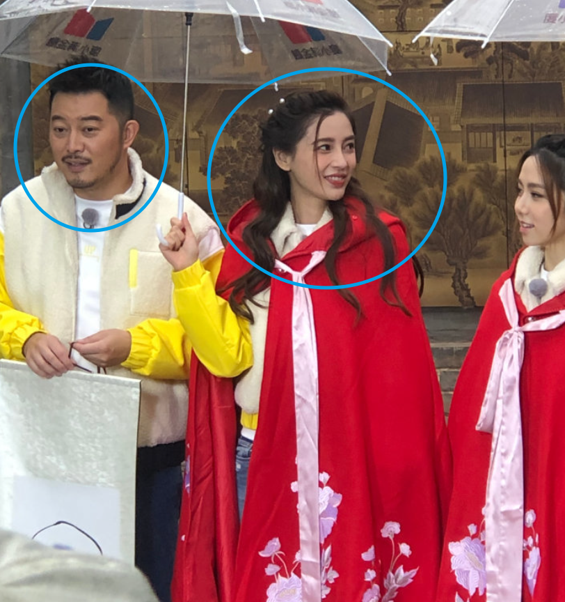 跑男最新路透baby古风红袍造型惊艳郭麒麟宋祖儿分组我爱了