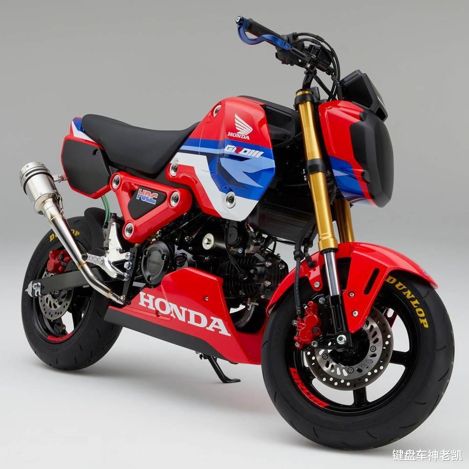 本田发布msx125gromhrc版火刃涂装赛道能力