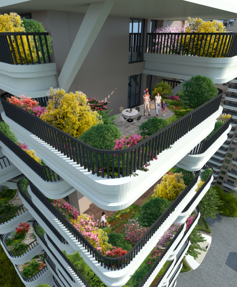乌昌区域首家"第四代建筑",城市森林花园,即将面世!_腾讯新闻
