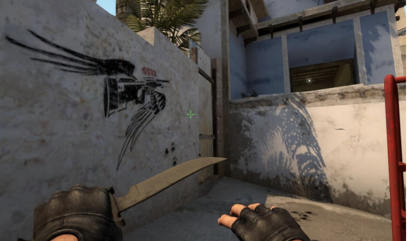 跳狙连杀5人,被官方做成涂鸦!