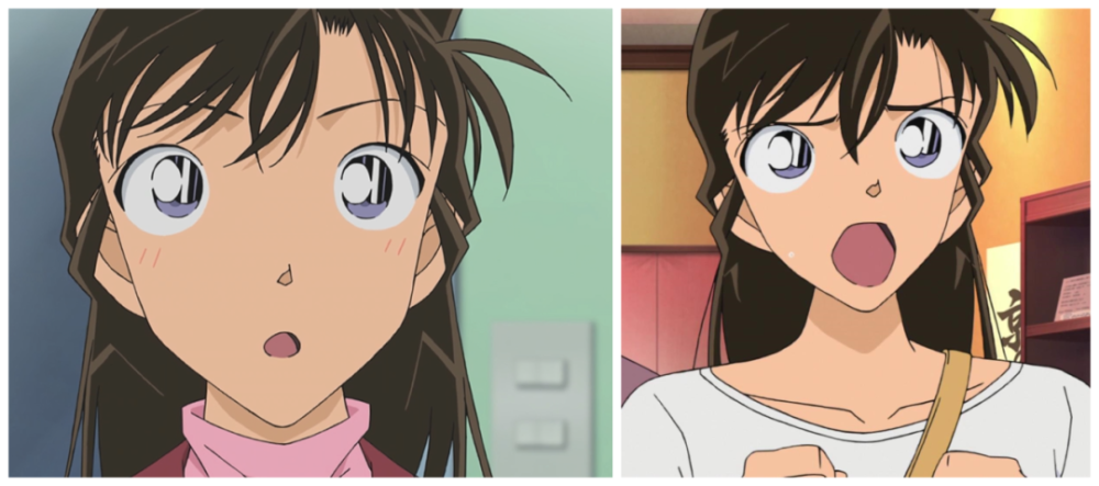 名侦探柯南:毛利兰发型演变史之动画篇_腾讯新闻