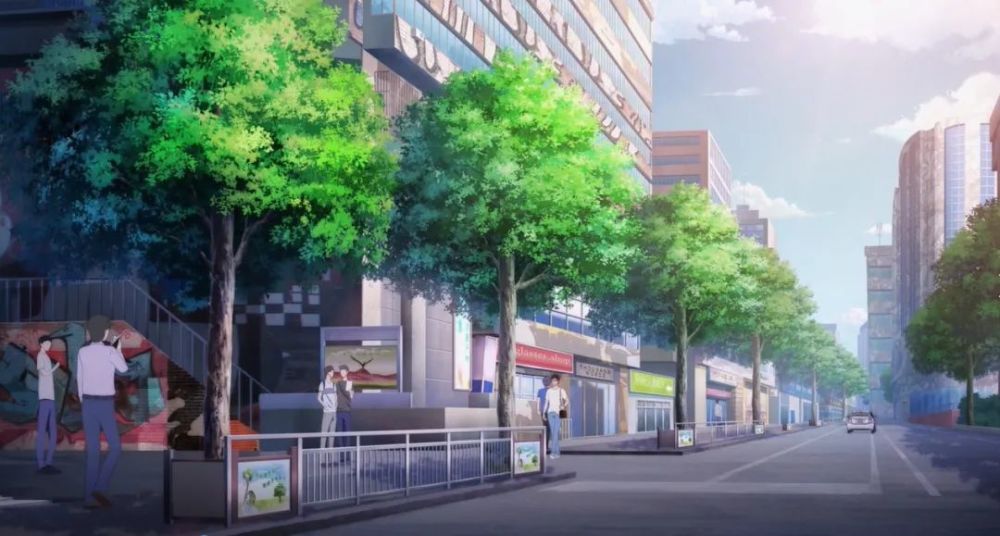 《我是江小白》远景全景是包括人物全身的画面,用来表现人物及其周围