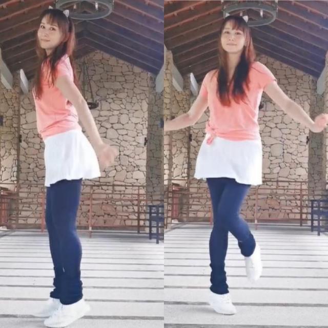 胡静|42岁胡静扮嫩跳少女舞，穿粉色却被批衣品差？背景豪宅意外曝光！