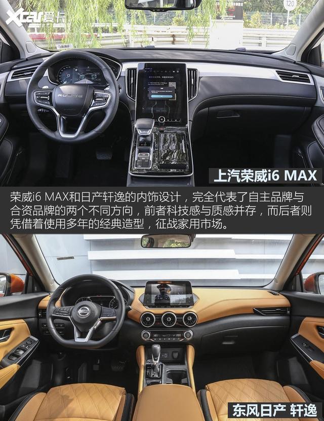 向家轿王者开火 荣威i6 MAX对比日产轩逸