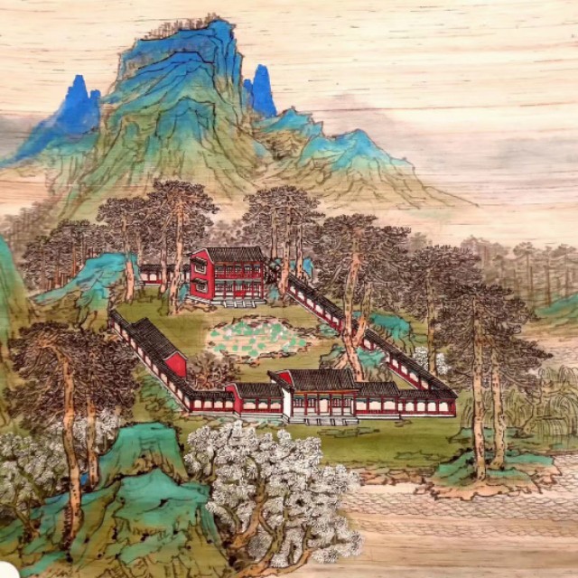 赵金平|著名画家赵金平一重彩山水作品欣赏