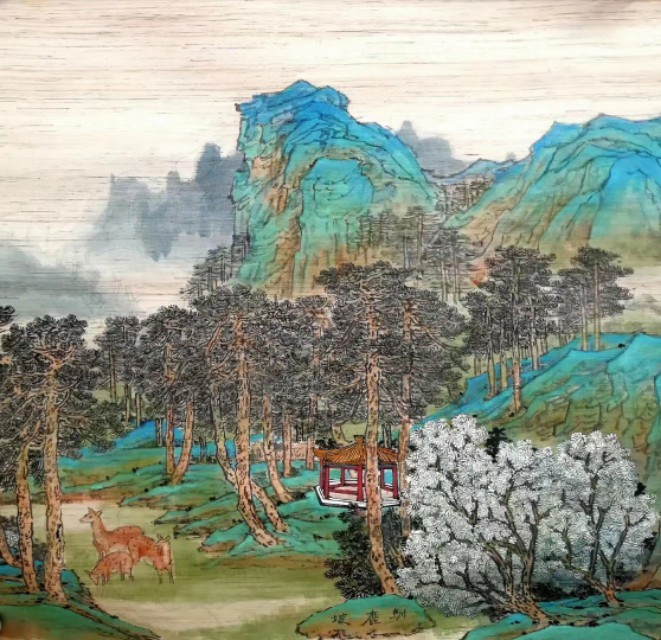 赵金平|著名画家赵金平一重彩山水作品欣赏