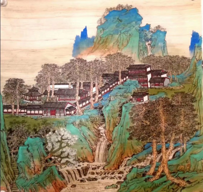 赵金平|著名画家赵金平一重彩山水作品欣赏