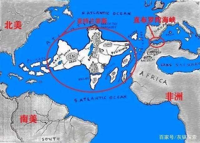 柏拉图|沉入海底的大西洲