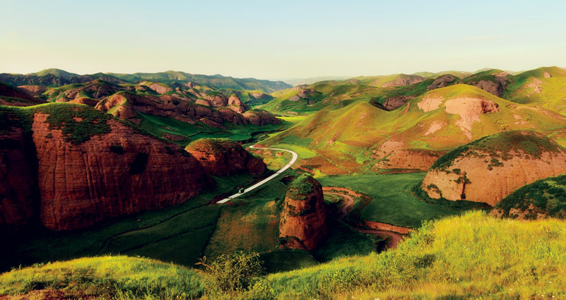 火石寨镶嵌在中国西部黄土高原上的一颗璀璨的明珠_腾讯新闻