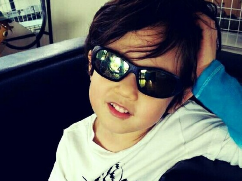 本以为刘畊宏女儿够养眼了直到看见儿子才知道什么是男神