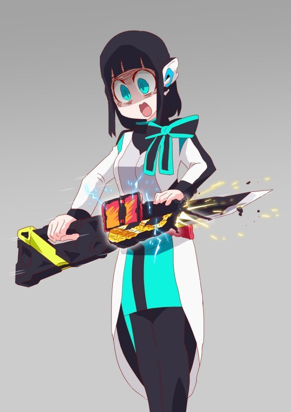 假面骑士圣刃同人漫画伊兹上演零一拔剑不破和剑锋并肩作战