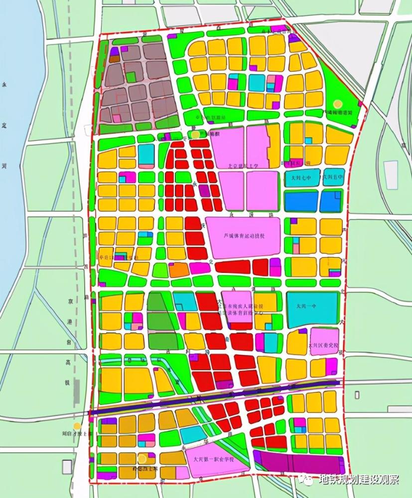 北京大兴规划图2025图片