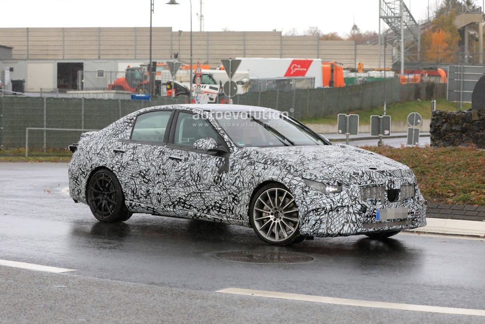 2022款奔驰amg c53运动版谍照曝光