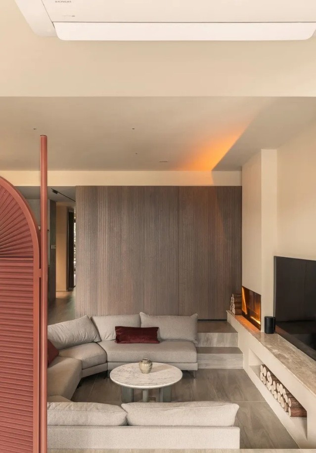 下沉式客厅|客厅|小户型|沙发