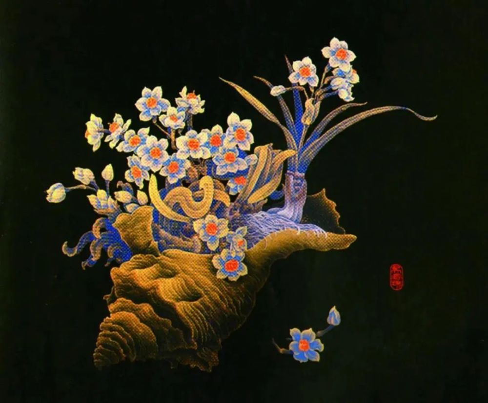 中国工艺美术|福建省工艺美术大师吴守端｜无勾勒晕金技法 谱写漆艺界新晨曲