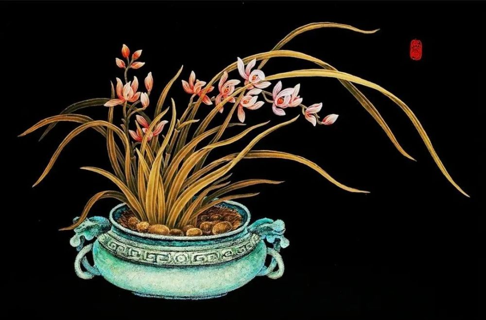 中国工艺美术|福建省工艺美术大师吴守端｜无勾勒晕金技法 谱写漆艺界新晨曲