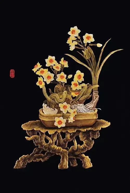 中国工艺美术|福建省工艺美术大师吴守端｜无勾勒晕金技法 谱写漆艺界新晨曲