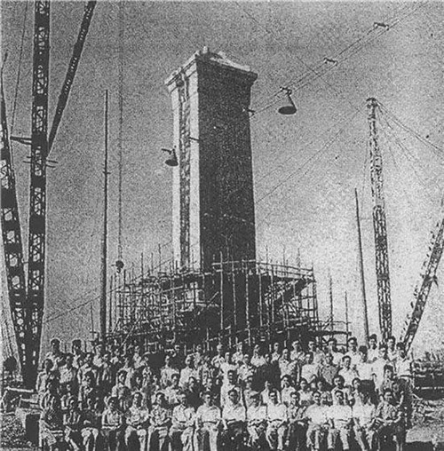 人民英雄纪念碑|94吨的人民英雄纪念碑碑心石，从青岛到北京，67年前是怎么运的