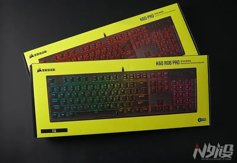 美商海盗船k60rgbrpok60pro机械键盘体验