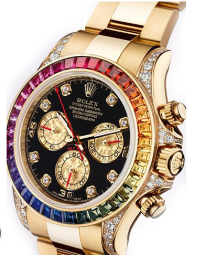 劳力士彩虹圈真正金钱的象征